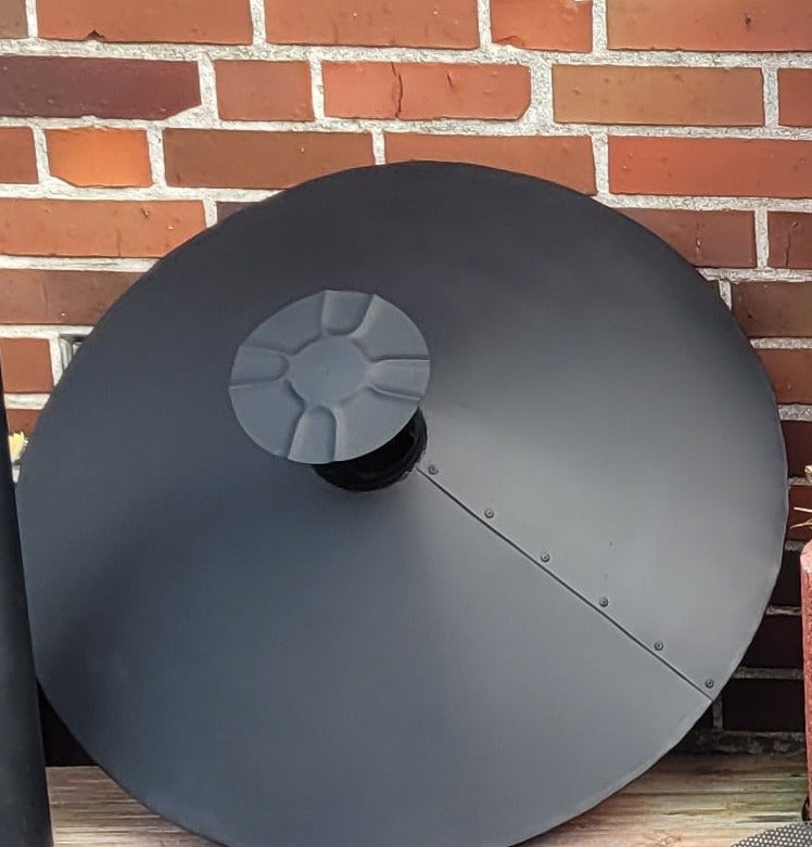 Wärmehaube für Stehtisch – Ø 80 cm, Windschutz