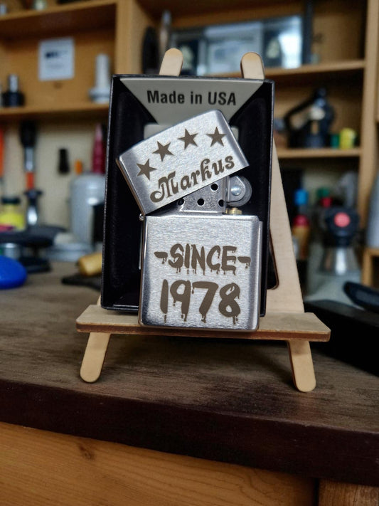 Zippo Original mit Wunschmotiv