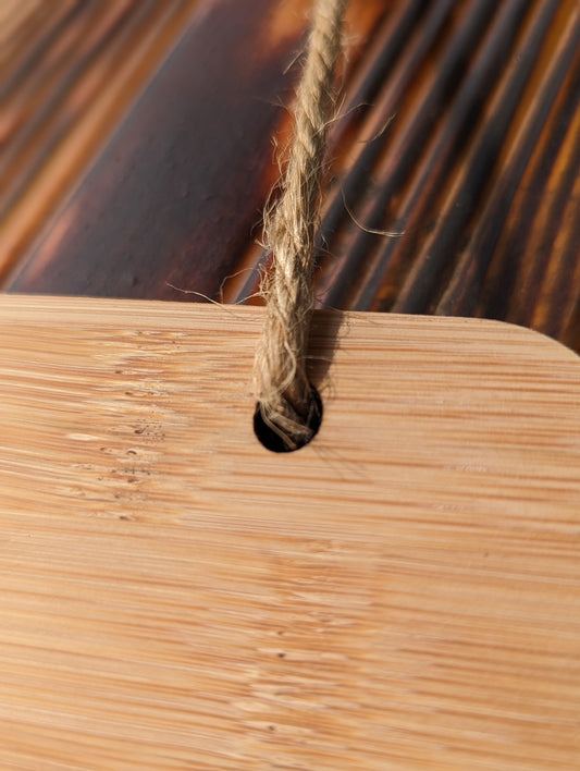 Holzschild Buche "Um dein Glück musst du kämpfen. Die Probleme gibt es gratis."