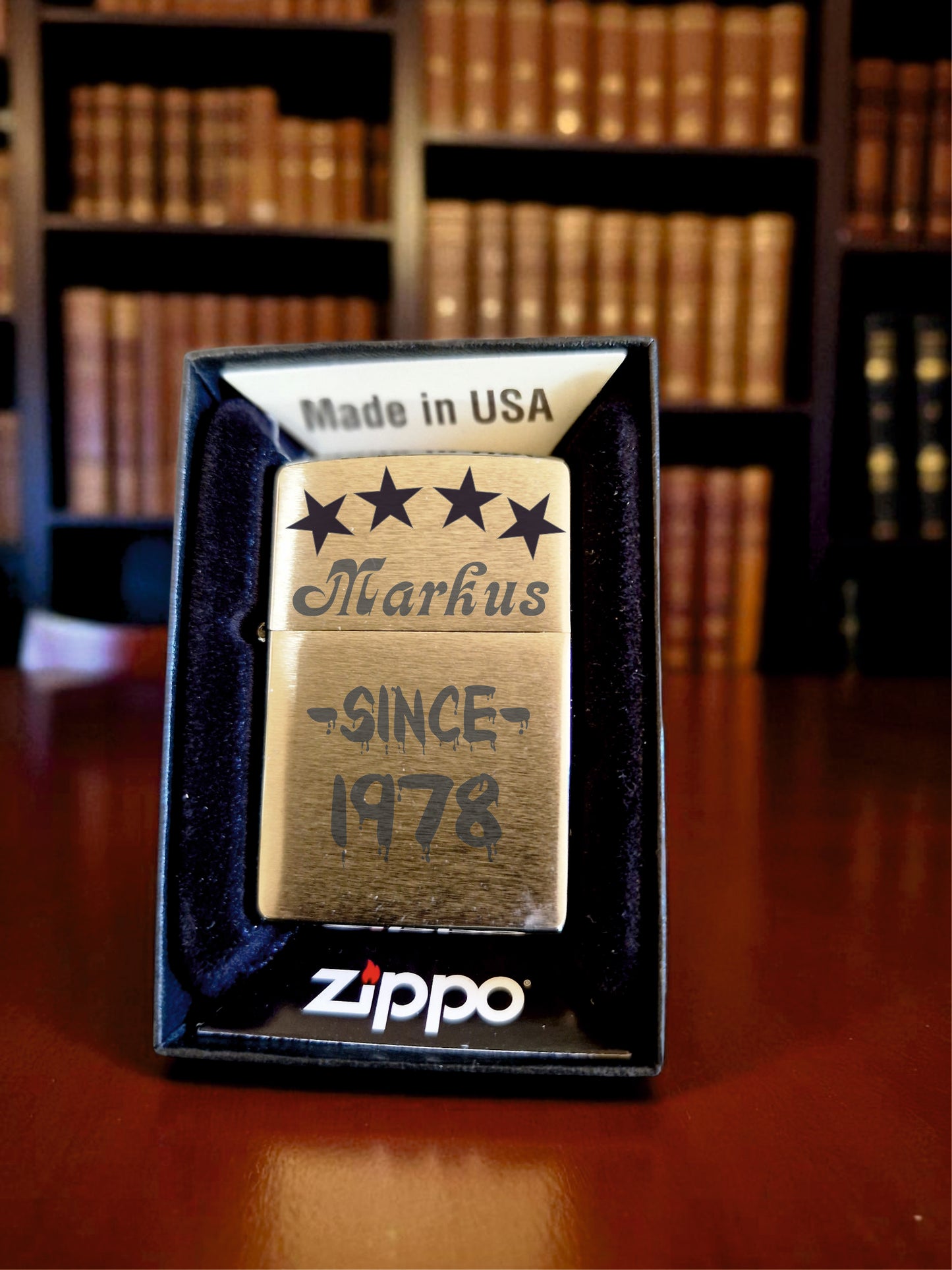Zippo Original mit Wunschmotiv