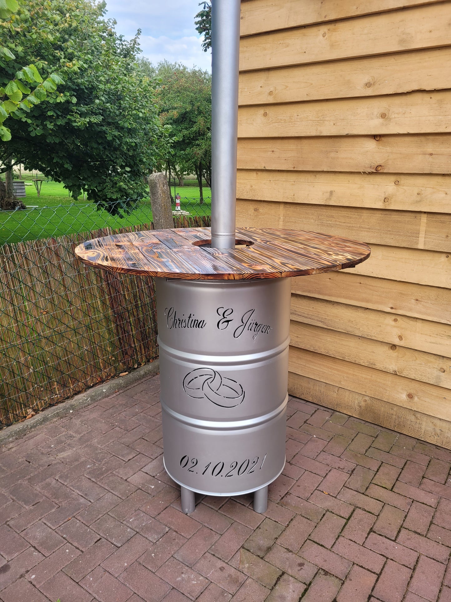 Beheizter Stehtisch Hochzeit