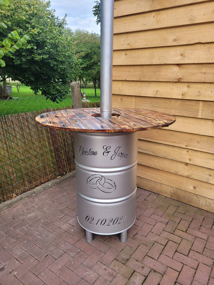 Beheizter Stehtisch Hochzeit