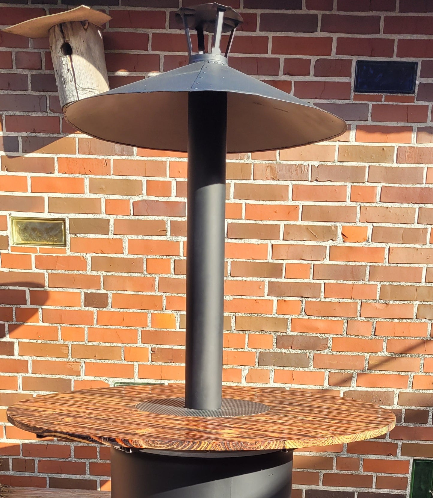 Wärmehaube für Stehtisch – Ø 80 cm, Windschutz