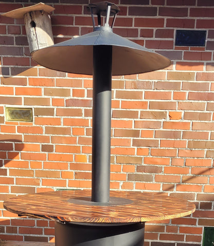 Wärmehaube für Stehtisch – Ø 80 cm, Windschutz