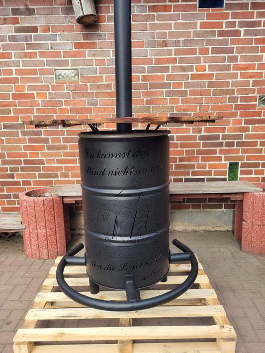Beheizter Stehtisch Du kannst den Wind nicht ändern