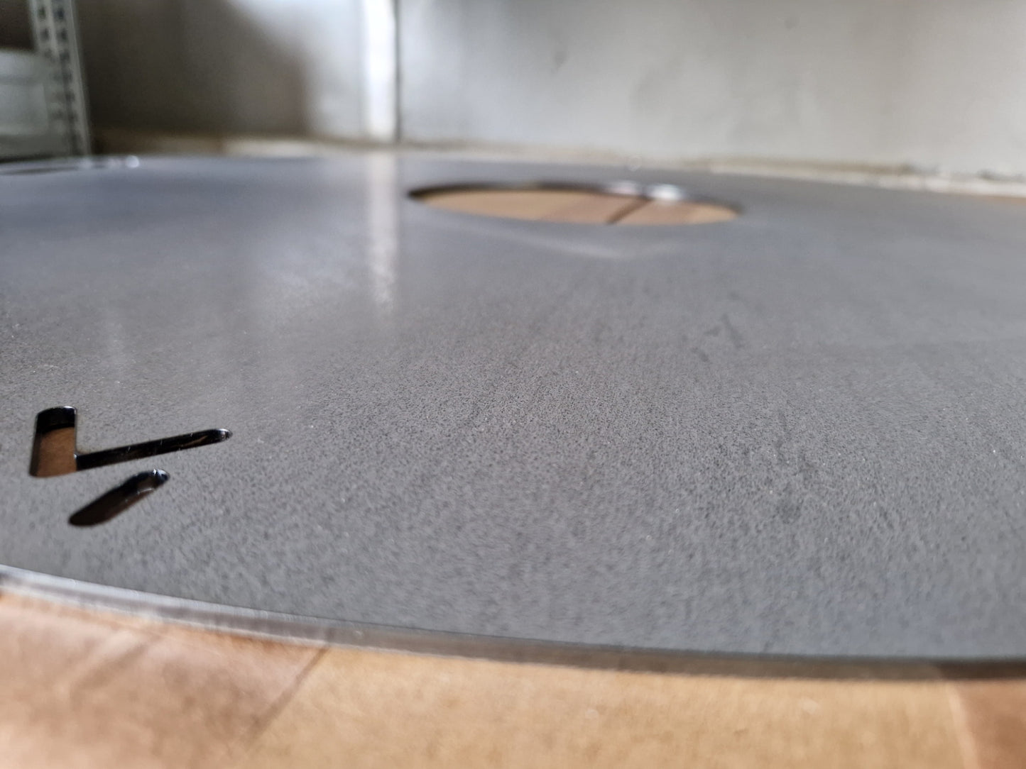 Plancha Grillplatte für Feuertonne – Stahl 3 mm / 5 mm, Ø 80 cm