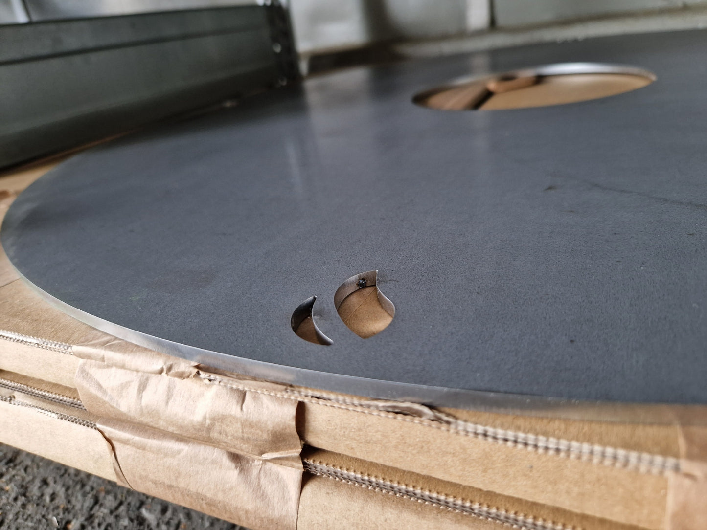 Plancha Grillplatte für Feuertonne – Stahl 3 mm / 5 mm, Ø 80 cm