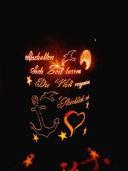 Feuertonne Abschalten, Sich Zeit lassen