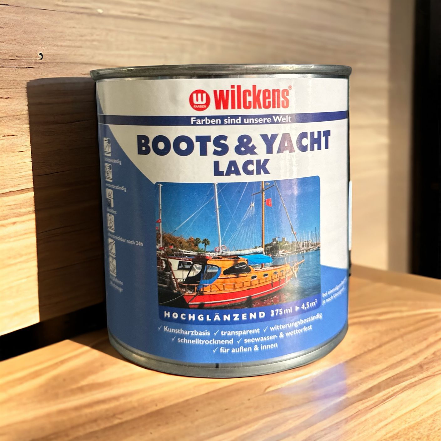 Bootslack für Douglasie Tischplatte  0,375l
