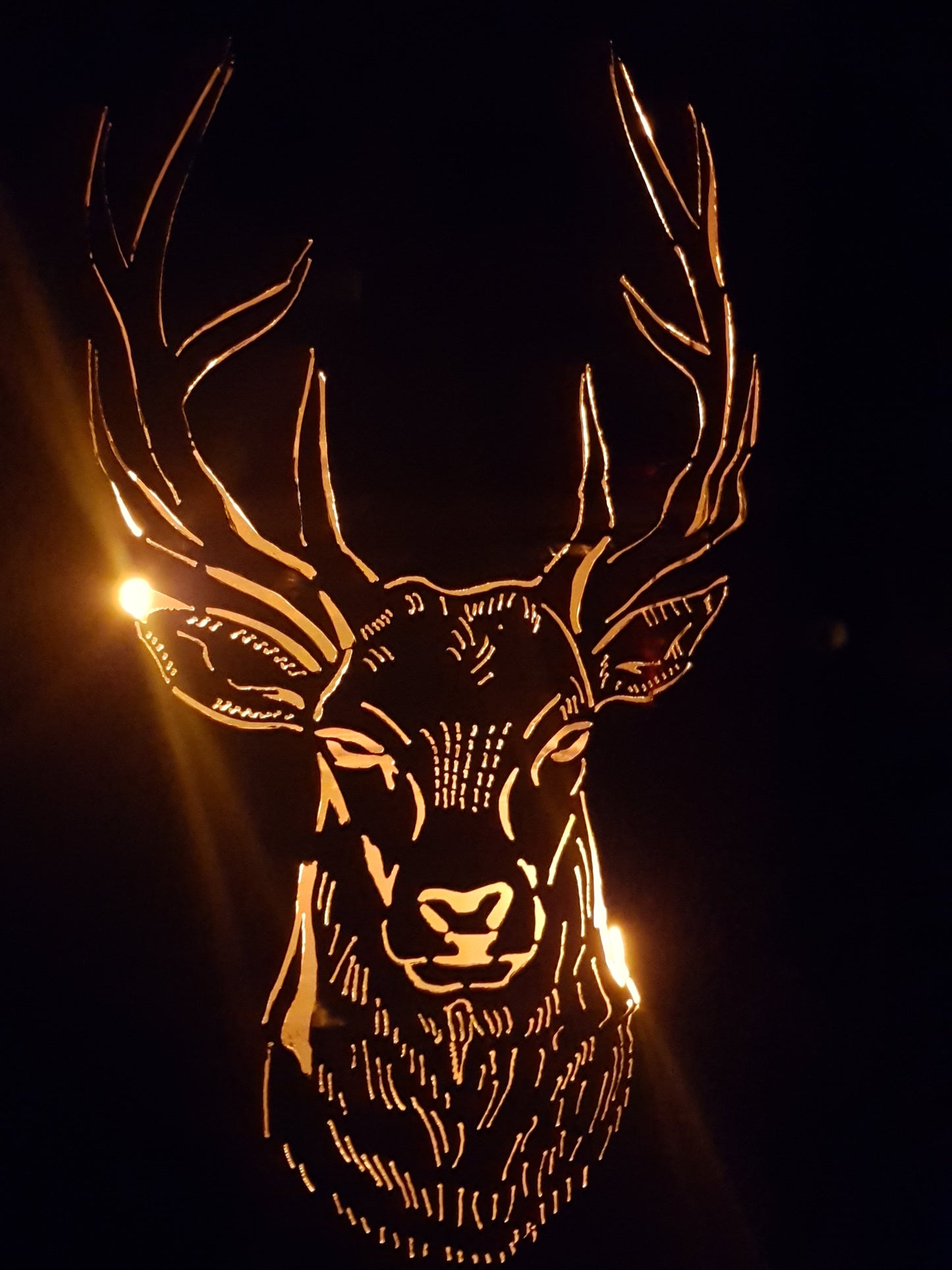 Feuertonne Hirsch