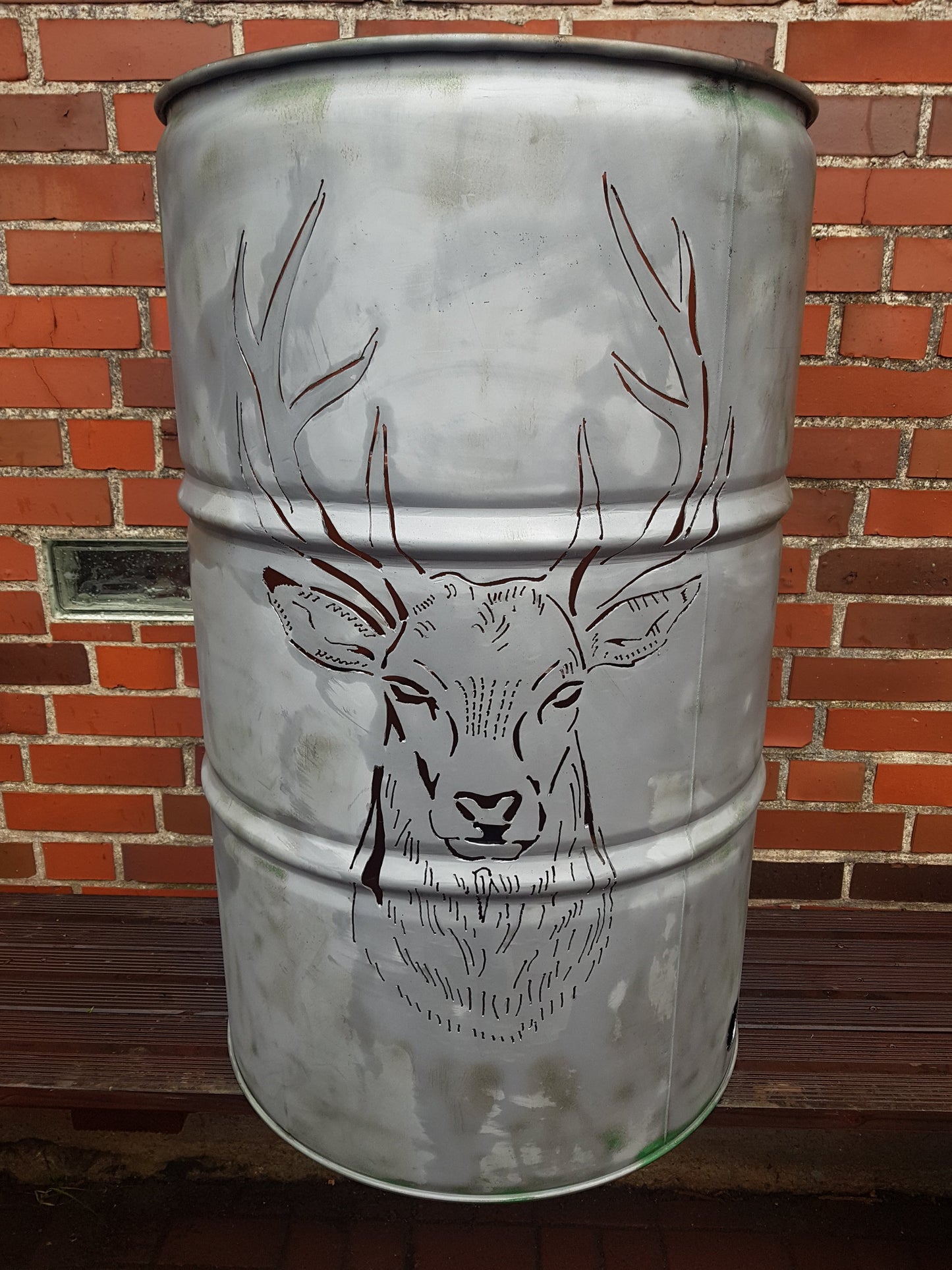 Feuertonne Hirsch